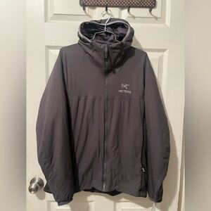 Arc’teryx Atom LT Hoody Jacket Cloud Grey Men Size Large